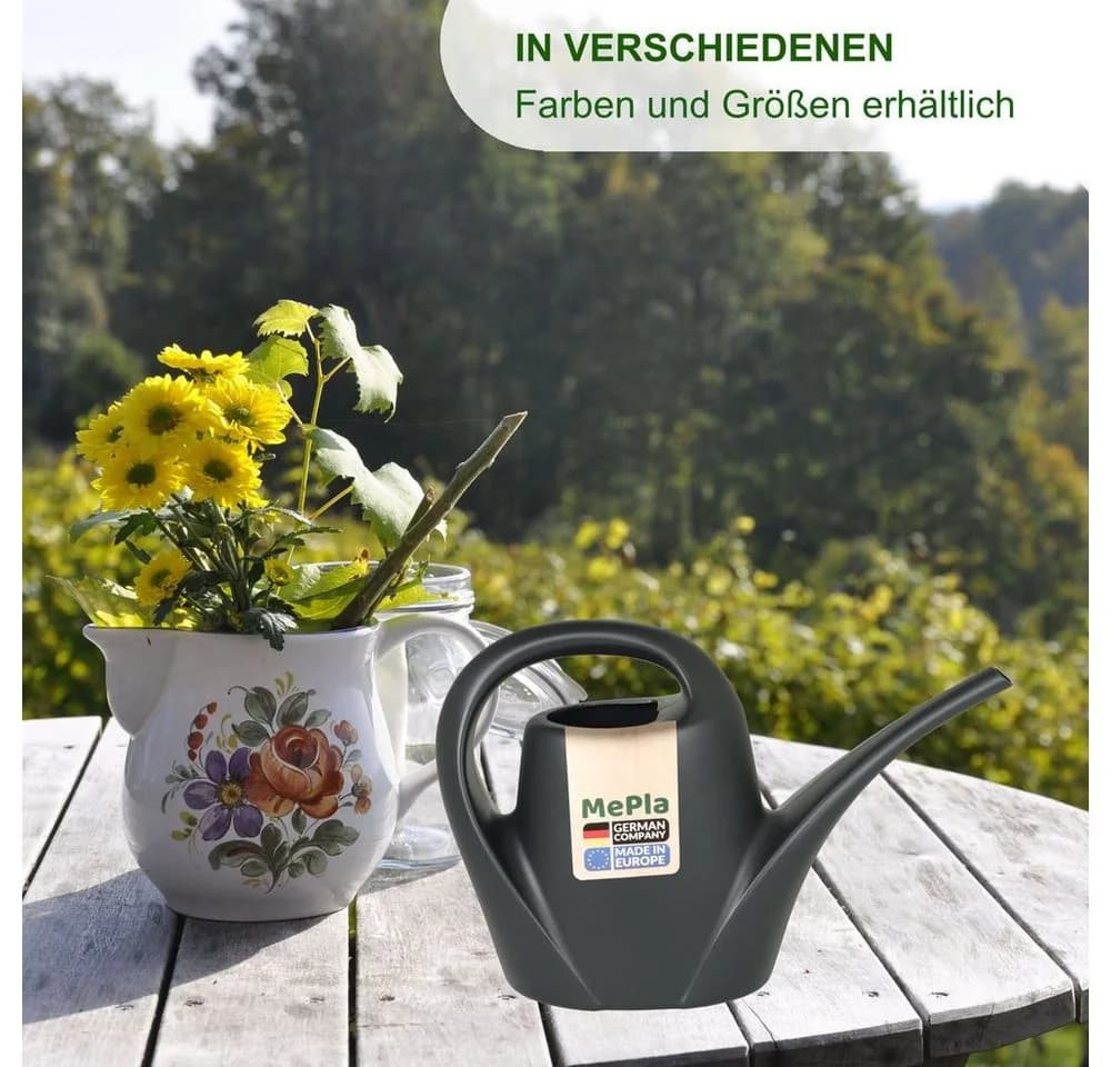 Heimwerkercenter Kunststoff Gießkanne 1,5l Indoor Anthrazit - Bild 4