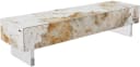 DELIFE Lowboard Cuor Keramik Weiß-Beige Push-to-Open Soft-Close Bild 1