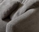 DELIFE Big-Sofa Edina Bouclé Soft Schlamm Bild 5