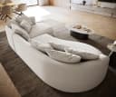 DELIFE Big-Sofa Edina Beige Bouclé Soft mit Récamiere Bild 5