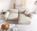 DELIFE Ecksofa Lanzo XL Cord Beige Bild 4