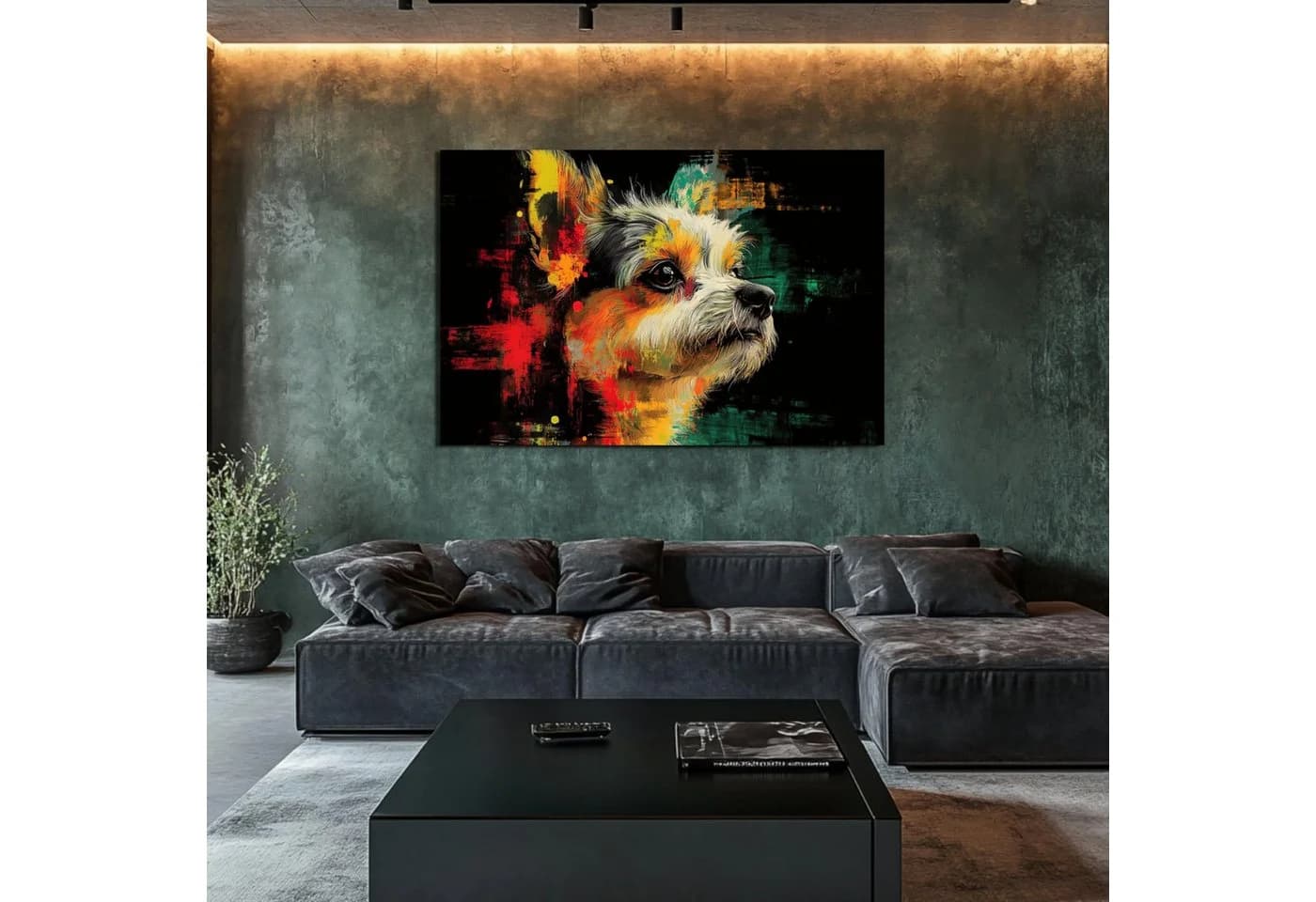 DARO Design Wandbild Malteser Pop Art HDF-Platte - Bild 4
