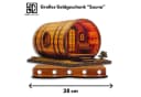 DARO Design Geldscheinhalter Motiv Sauna mit Ständer Bild 1