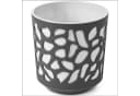 KONZEPT Blumentopf Übertopf Kunststoff Beige Grau Modern Bild 2
