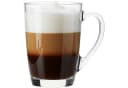 KONZEPT Espressoglas Set 6er – 300 ml Kaffeegläser mit Henkel, transparent Bild 2