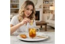 KONZEPT Espressoglas Set 6er – 300 ml Kaffeegläser mit Henkel, transparent Bild 5