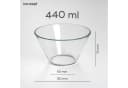 KONZEPT Dessertschale Set 6-tlg. 13 cm Transparent Glas Stapelbar Bild 3
