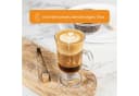 KONZEPT Latte-Macchiato-Glas 6er Set 200 ml mit Henkel transparent Bild 1