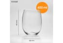 KONZEPT Gläser-Set 400 ml 6-tlg. Transparent Stabil & Strapazierfähig Bild 3