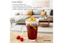 KONZEPT Teeglas Mit Deckel 300 Ml Mit Henkel Glas Transparent Bild 4