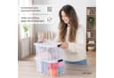 KONZEPT Aufbewahrungsbox Set 4 Stk. 7L/14L Transparent Stapelbar Bild 1