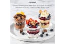 KONZEPT Dessertschale Set 6-tlg. Transparent Trapez Design Bild 1