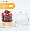 KONZEPT Dessertglas Set 12-tlg. 245 ml Transparent Klassisch Bild 3