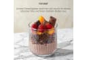 KONZEPT Dessertschale Set 12-tlg. 300 ml Geripptes Glas Transparent Bild 5