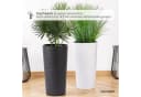 KONZEPT Blumentopf hoch 57 cm Schwarz Kunststoff mit Einsatz Bild 4
