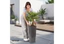 KONZEPT Blumentopf Hochglanz Grau 57 cm Bild 1