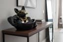 riess-ambiente Bulldoggen-Skulptur Schwarz 35cm Bild 2