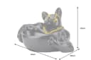 riess-ambiente Bulldoggen-Skulptur Schwarz 35cm Bild 3