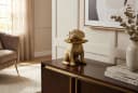 riess-ambiente Bulldogge 35cm Gold Spardose mit Ablageplatte Bild 2