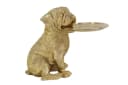 riess-ambiente Bulldogge 35cm Gold Spardose mit Ablageplatte Bild 5