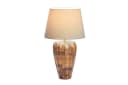 riess-ambiente Tischleuchte PURE NATURE 65cm Massivholz Stoffschirm Bild 1