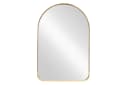 riess-ambiente Wandspiegel ARCA 90cm Gold Aluminium Bogenform Bild 1