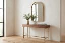 riess-ambiente Wandspiegel ARCA 90cm Gold Aluminium Bogenform Bild 2