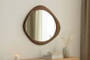riess-ambiente Wandspiegel ORGANIC 90cm braun Walnuss-Design Bild 5