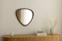 riess-ambiente Wandspiegel ORGANIC 65cm braun Walnuss Bild 5