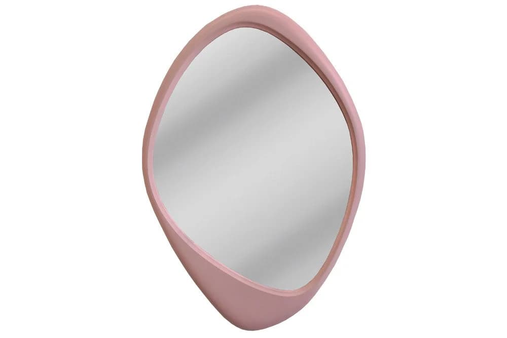 riess-ambiente Wandspiegel ORGANIC Rosa Asymmetrisch