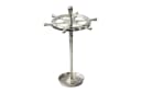 riess-ambiente Schirmständer SEVEN SEAS Silber Maritimes Design Steuerrad Bild 1