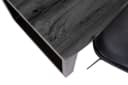 SAM® Esstisch Thoran Grau Schwarz U-Metallgestell Baumkante Bild 3
