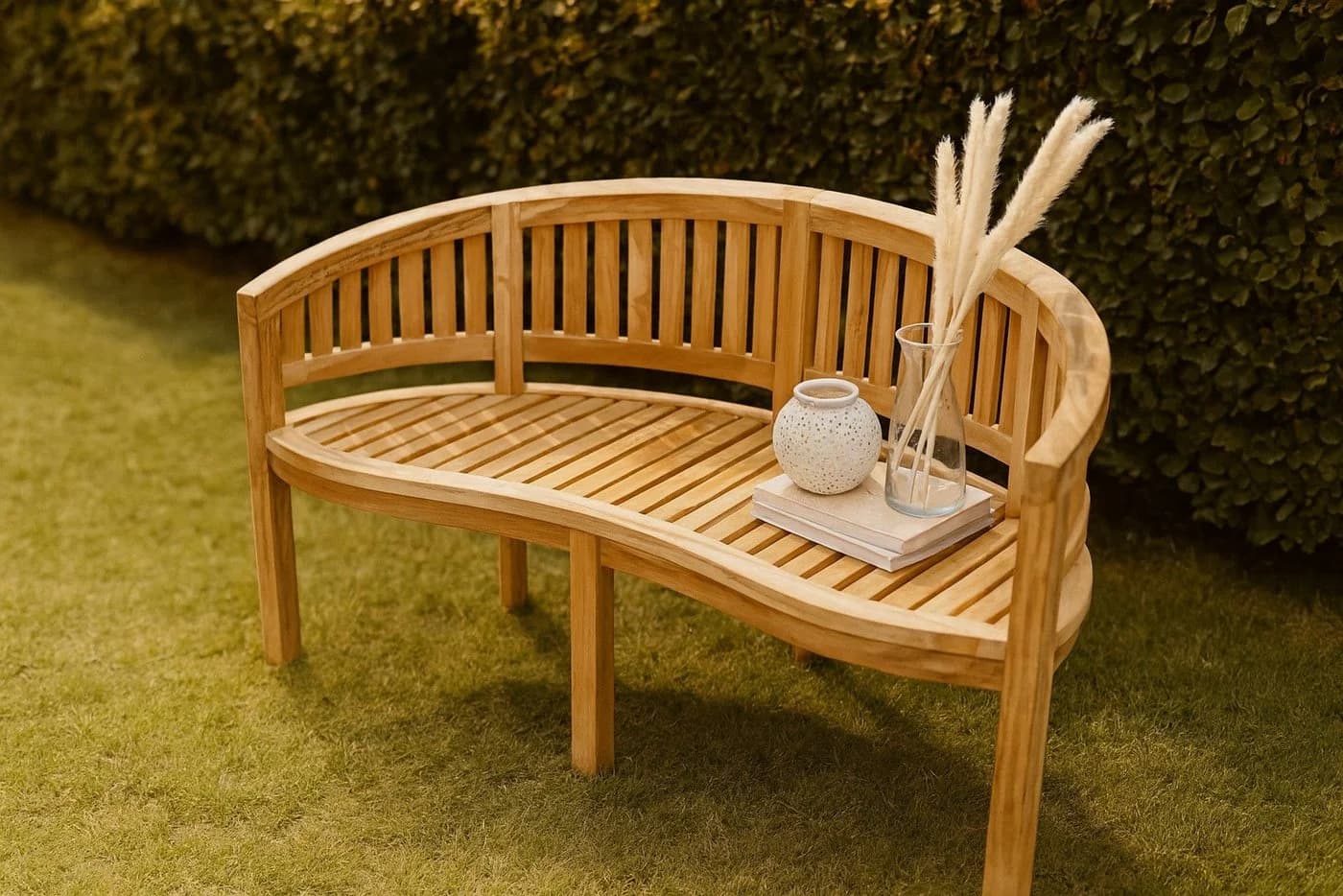 SAM® Gartenbank Leyla Teakholz massiv 3-Sitzer - Bild 2