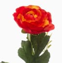 artplants Kunstzweig Ranunkel Florance dunkelorange 45cm Bild 1