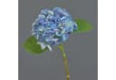 artplants Kunstblume Hortensie blau 50cm Bild 2