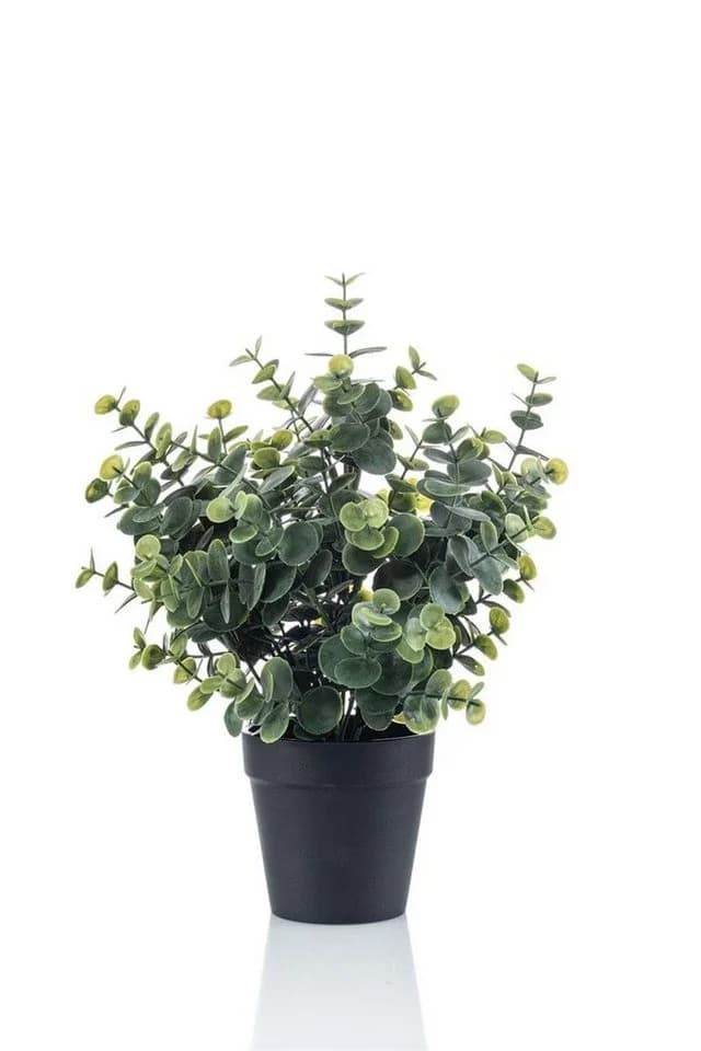 artplants Kunstpflanze Eukalyptus Grün-Grau 30cm