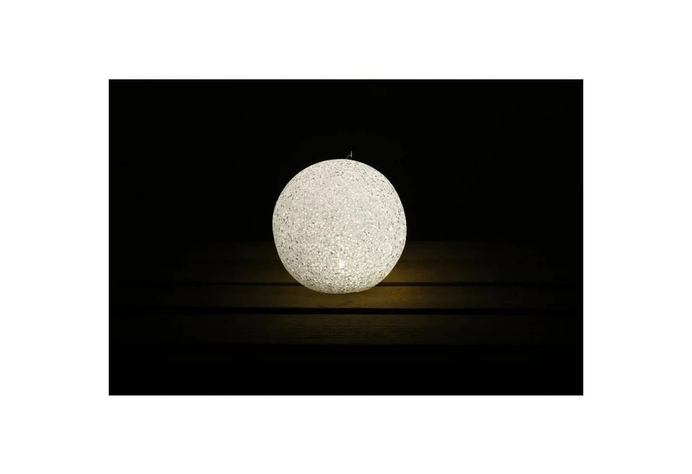 BURI LED Dekolicht Leuchtkugel Weiß 15cm - Bild 5