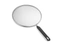 BURI Universaldeckel Glas 16-32cm mit Spritzschutz & Halter Bild 2