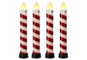 BURI LED Weihnachtskerze XXL Zuckerstange 4er Set Warmweiß Bild 2