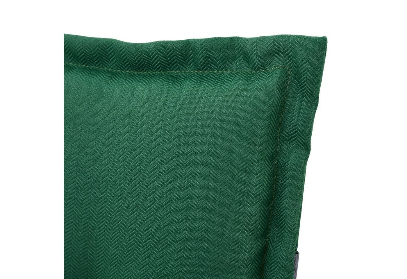 BURI Hochlehnerauflage Gartenstuhlauflage Dunkelgrün 7cm Polsterung - Bild 1