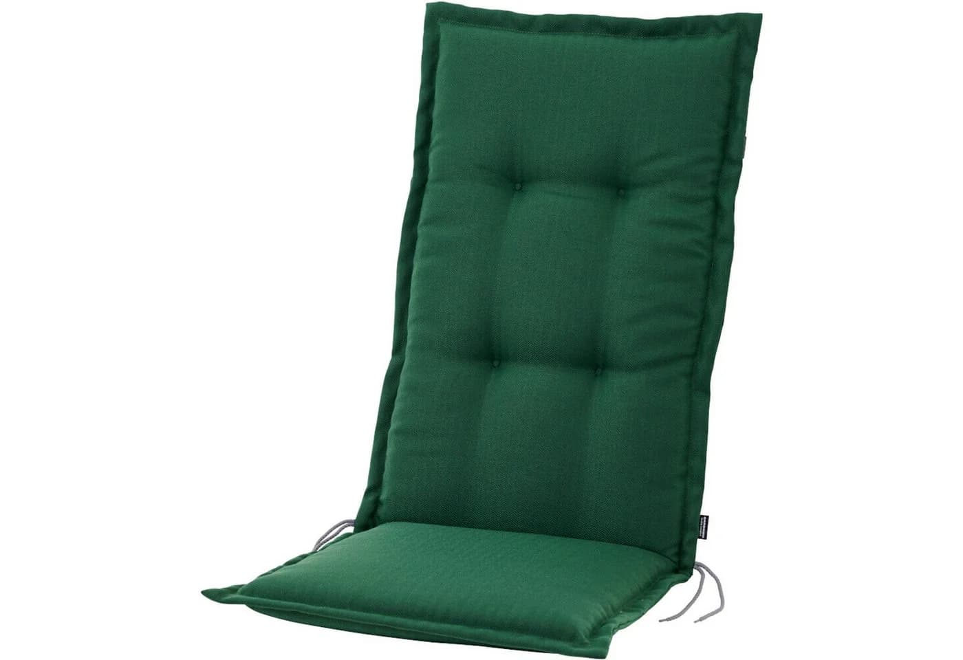BURI Hochlehnerauflage Gartenstuhlauflage Dunkelgrün 7cm Polsterung - Bild 2