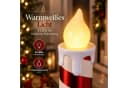 BURI LED Weihnachtskerze XXL Zuckerstange 83cm Timer Bild 3