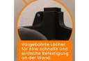 BURI Flaschenregal Weinregal stapelbar Schwarz Bild 5