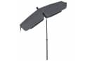 BURI Sonnenschirm 210x140 cm Rechteckig Knickbar Anthrazit Bild 1