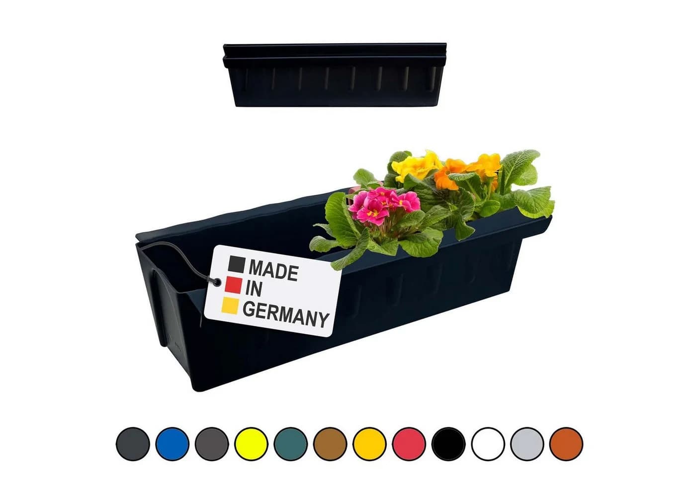 BURI Blumenkasten für Europaletten & Balkongeländer - Bild 2