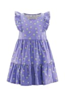 Jerseykleid HAPPY GIRLS Mädchen lila A-Linie kniebedeckend Bild 2