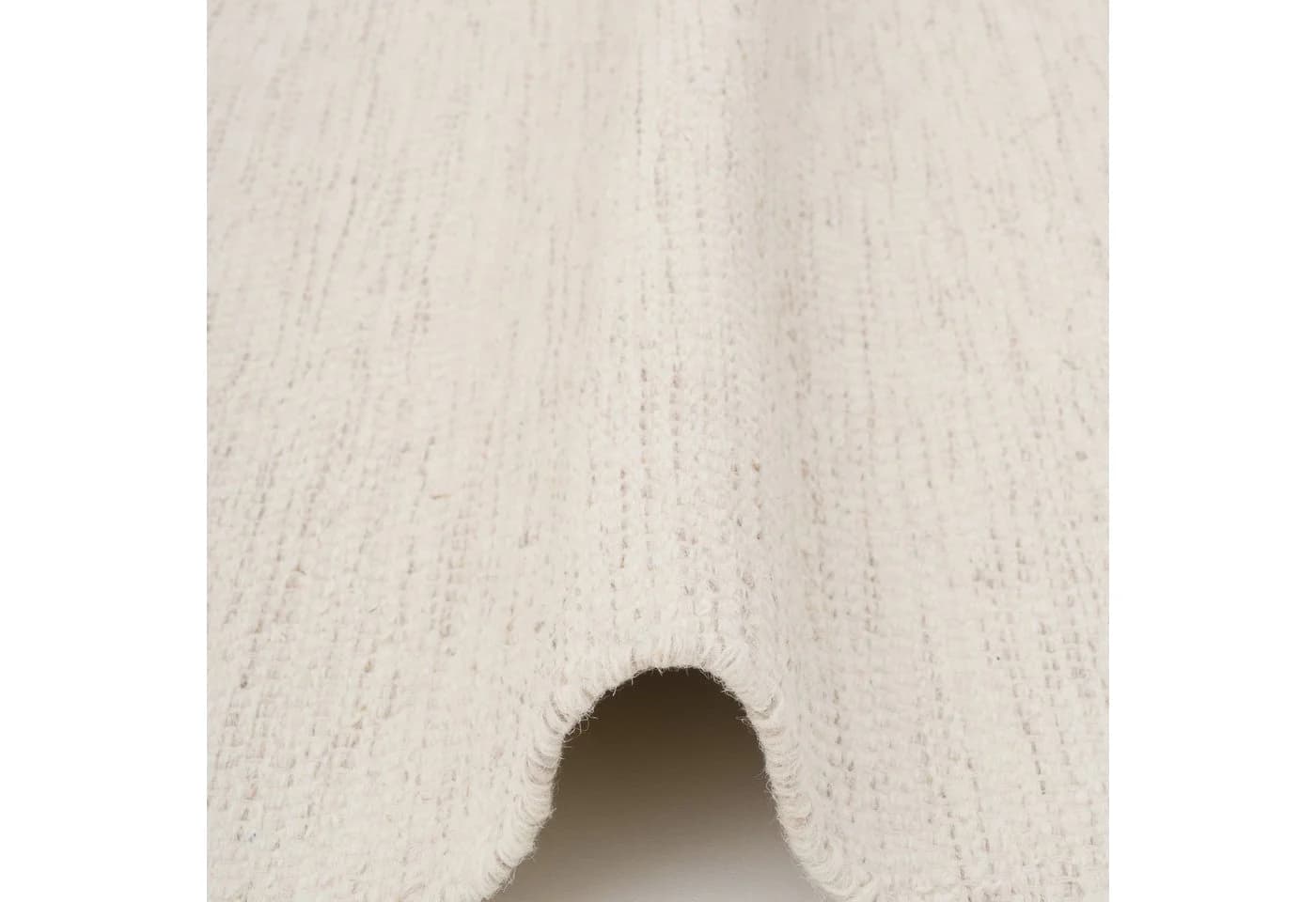 Pergamon Wollteppich Kiruna Beige Uni - Bild 3
