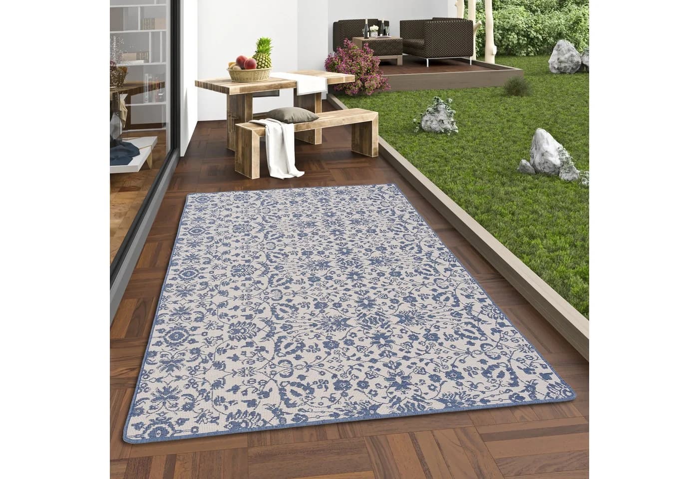 Snapstyle Outdoorteppich Newport Modern Beige Polypropylen - Bild 2