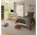 Snapstyle Kinderteppich Joy Kids Velours Hellgrau Eckig Bild 2