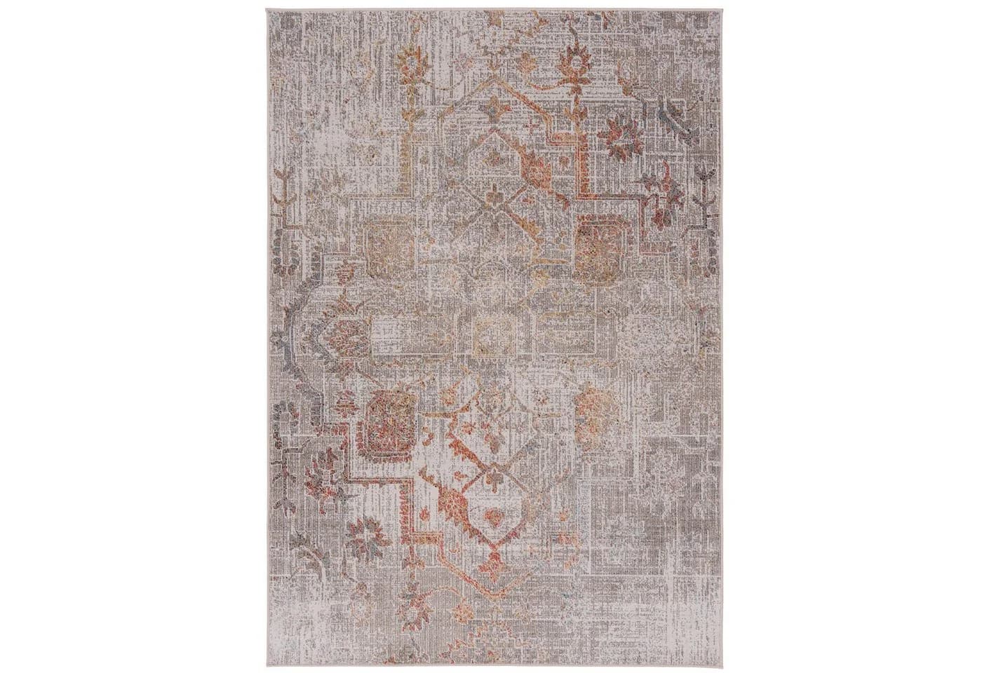 Pergamon Outdoorteppich Lagos Vintage Grau Rechteckig